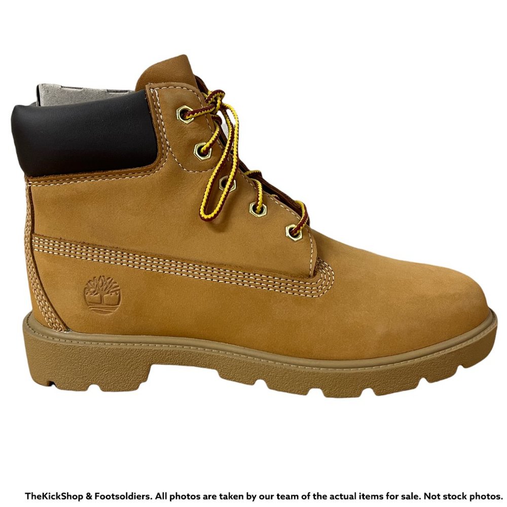 Timberland Classic 6 Inch Waterproof (Wheat) Gradeschool Boots